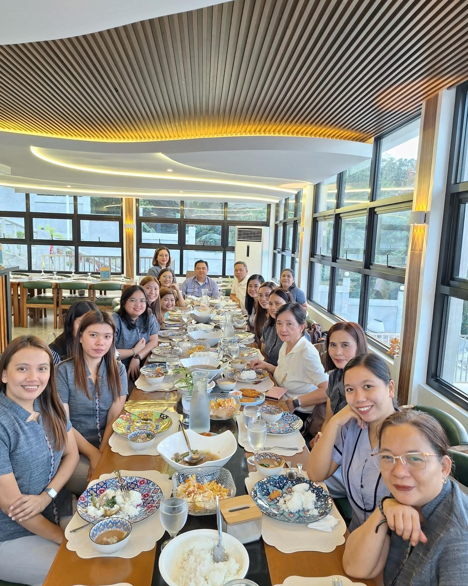 Large group corporate or family event at Merry Plates Restaurant — Highlights Taal Lakeview Resort Batangas